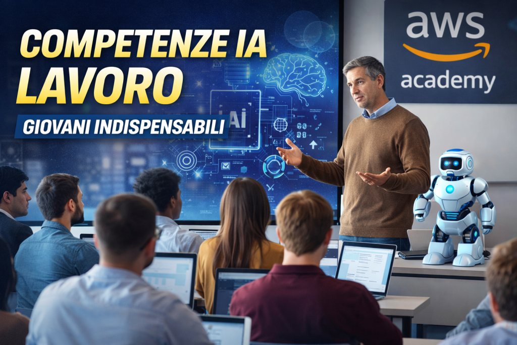 Competenze IA lavoro: giovani indispensabili