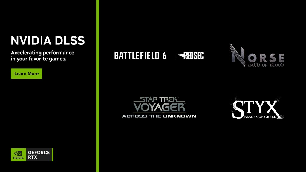 DLSS 4 con Multi Frame Generation: i giochi in arrivo questa settimana