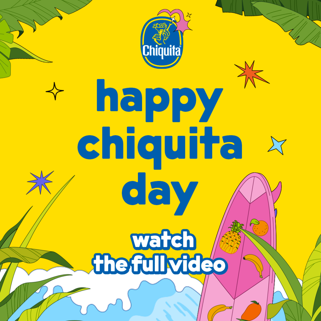 National Chiquita Day: debutta il primo video AI del brand