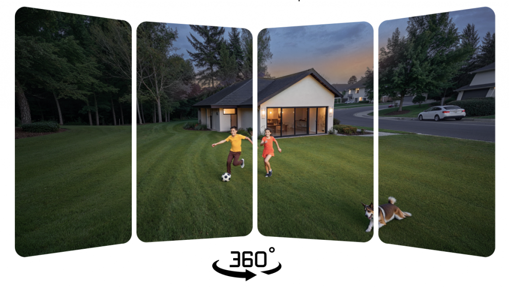 EufyCam E42: videocamera 4K a energia solare con visione a 360° e AI avanzata