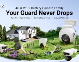 EZVIZ telecamere 4G: nuove battery cam