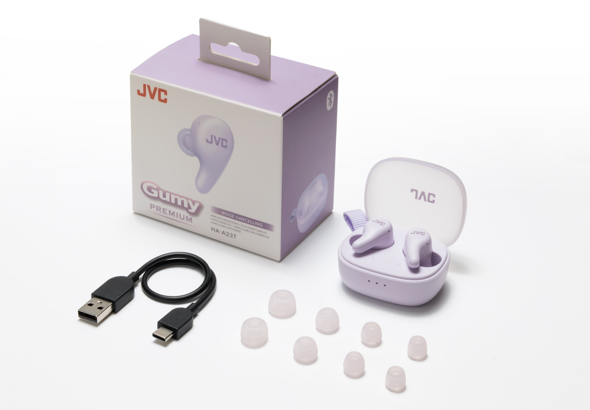 JVC HA-A23T: ANC e stile nella serie Gumy