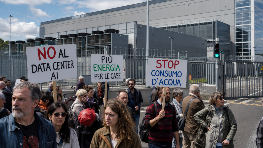 Data center AI bloccati: negli USA cresce la rivolta