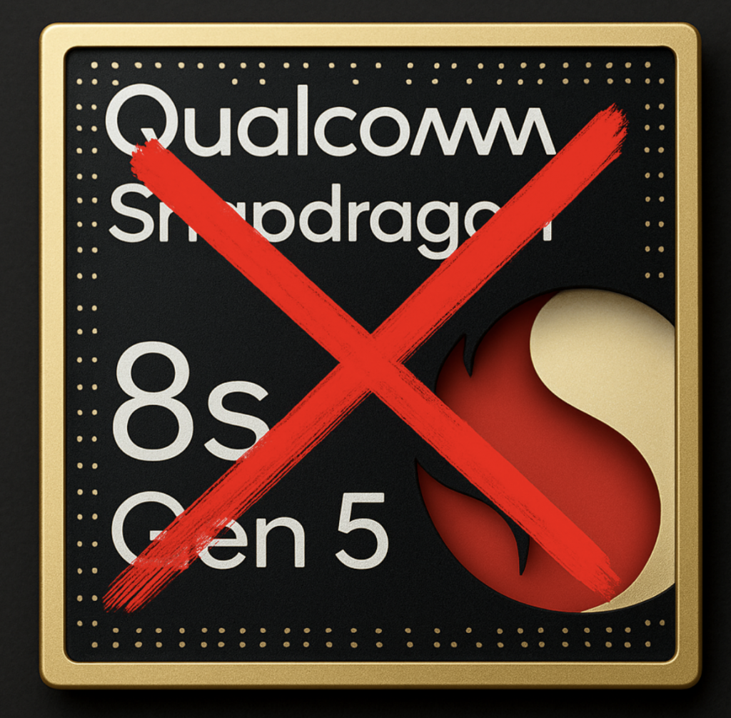 Qualcomm potrebbe saltare Snapdragon 8s Gen 5