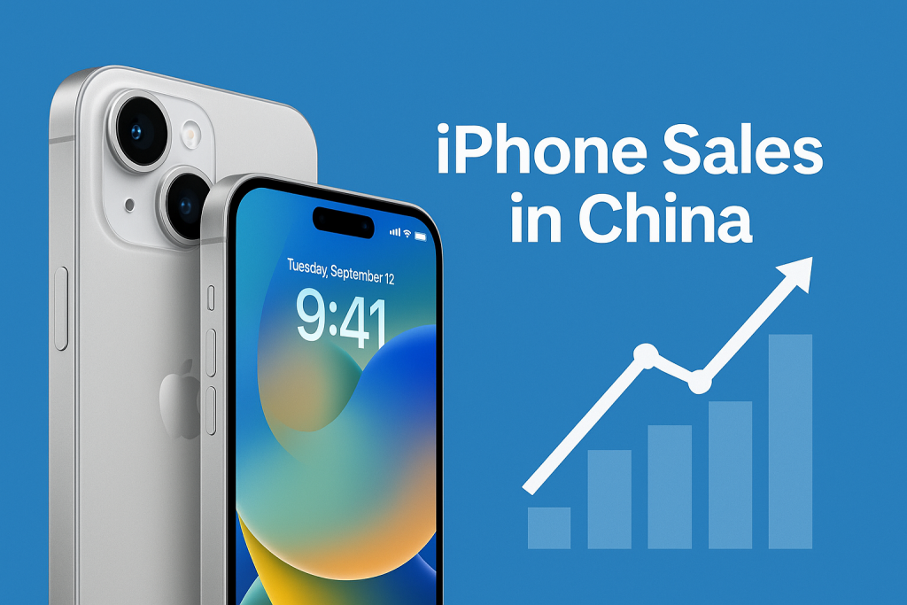 Le vendite di iPhone tornano a crescere in Cina