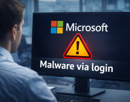 OAuth phishing: malware via login Microsoft