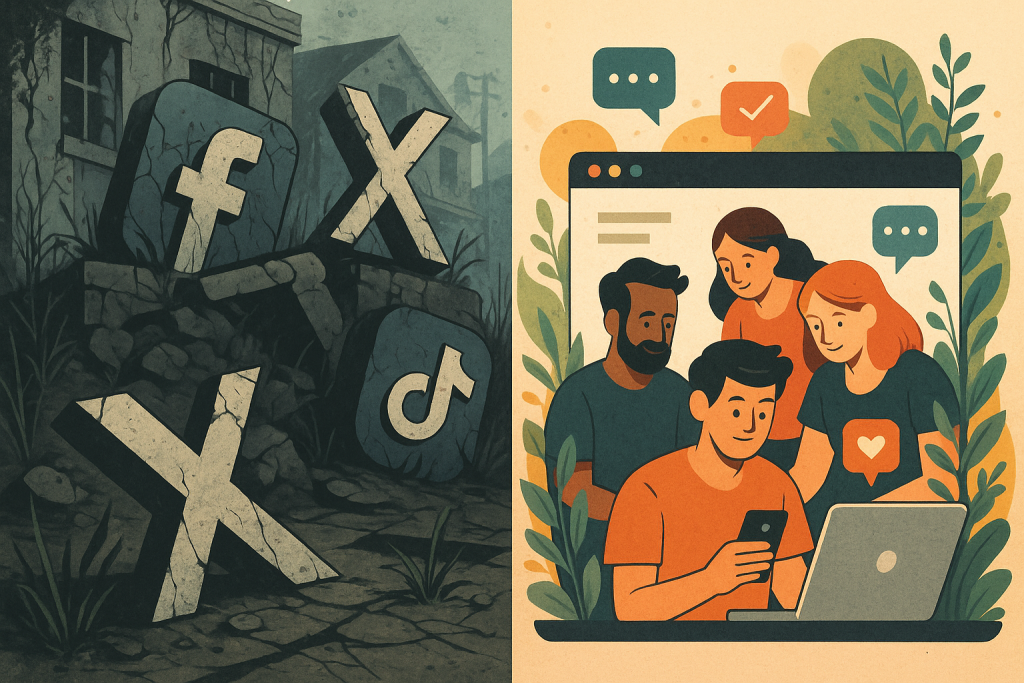 Gli ultimi giorni dei social media