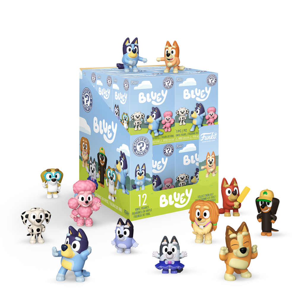 Funko Bluey, arrivano i Pop! della famiglia